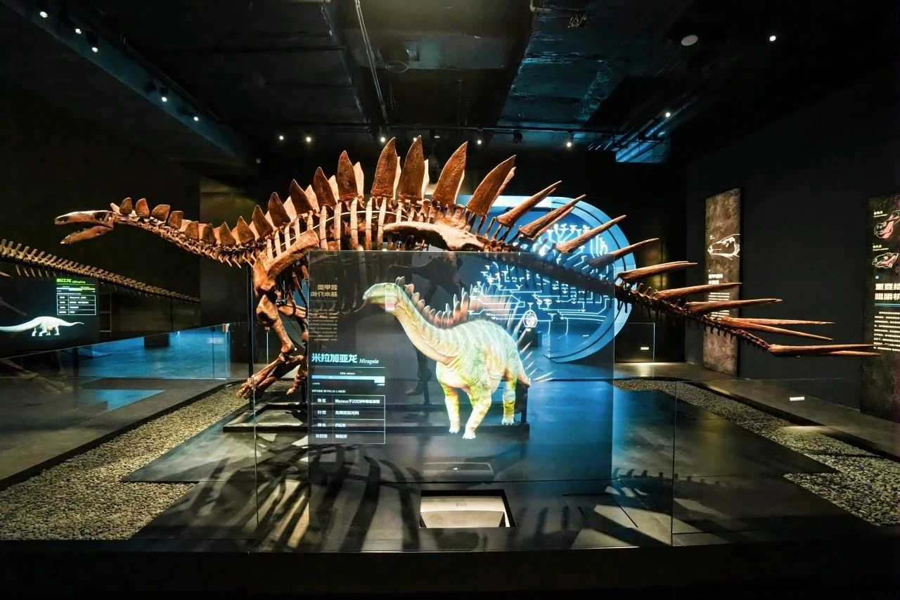 廣旅科技“活化”史前恐龍 用科技沉浸式對(duì)話億萬(wàn)年奧秘